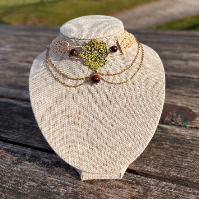 Collier Parvati & Oeil de taureau 