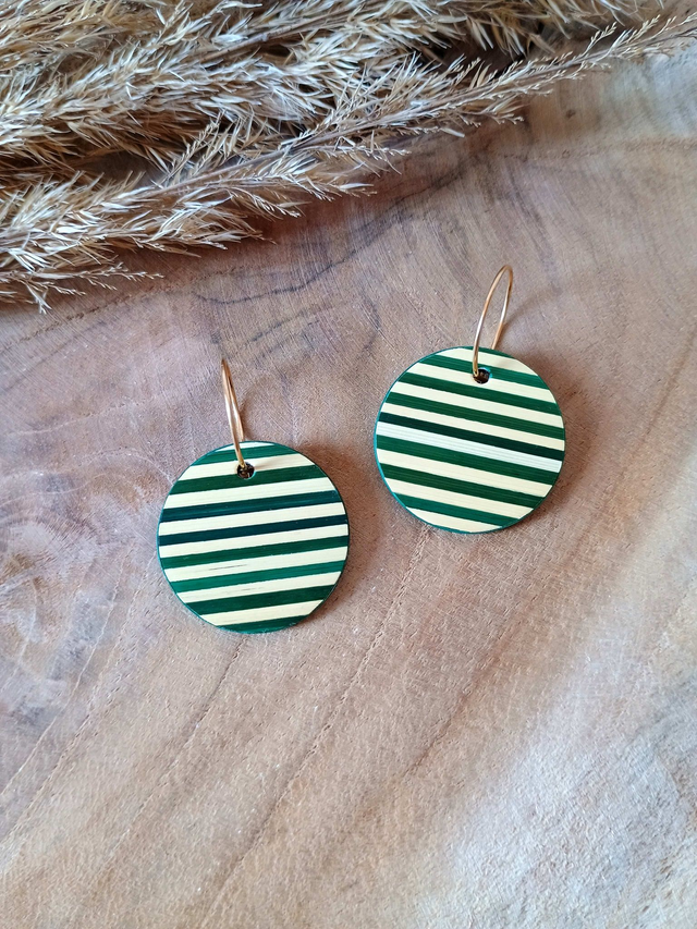 Boucles d'oreilles SIMPLE Marinière