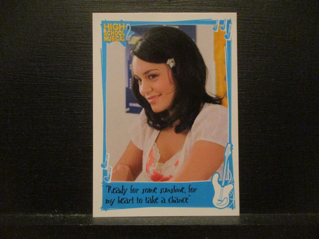 High School Musical 2 Original Trading Card #31