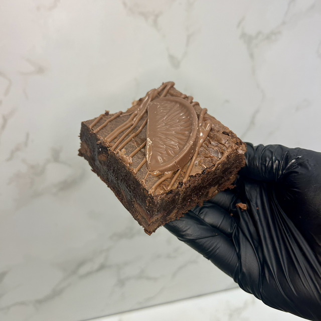 Chocolate Orange Brownie 