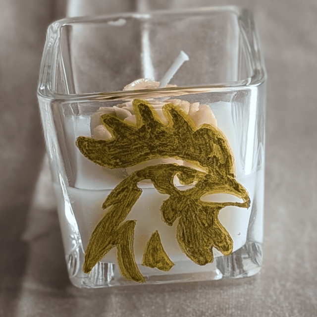 Bougie astrologique chinoise – Coq