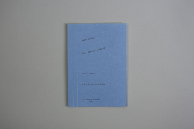 Mon livre des oiseaux