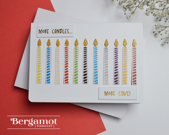 More Candles... More Cake! - Handmade Birthday Card