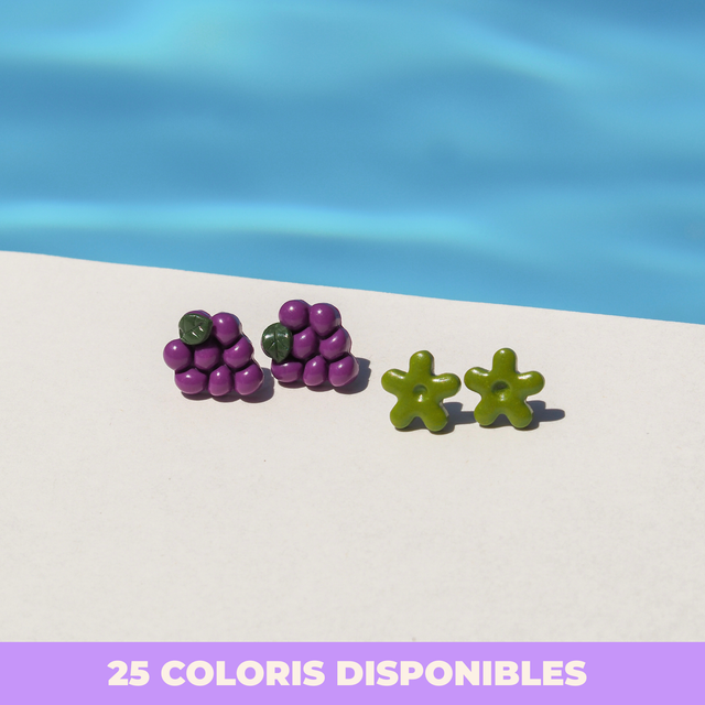 21 - Lot grappes & pétales