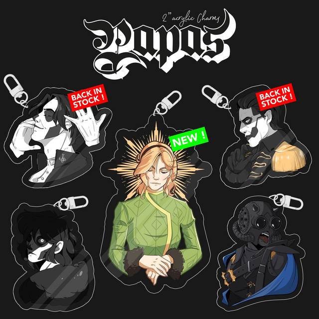 Ghost - Acrylic Charms