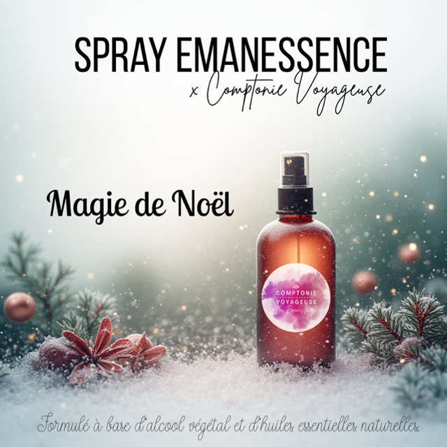 🌲Spray Émanessence – Magie de Noël (édition spéciale)