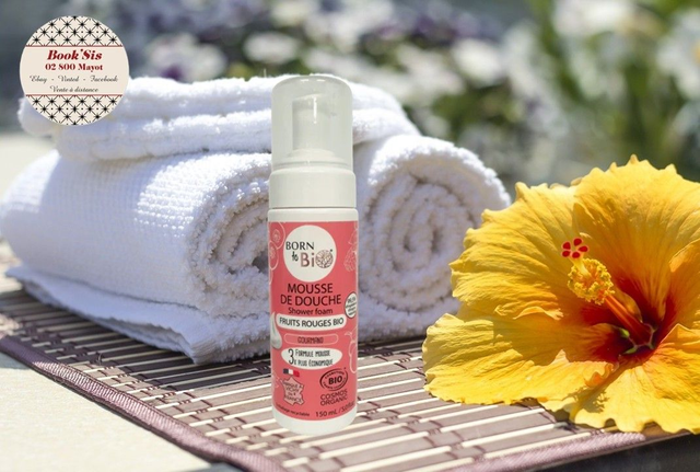 Born to Bio " Mousse de douche Fruits rouges Bio "