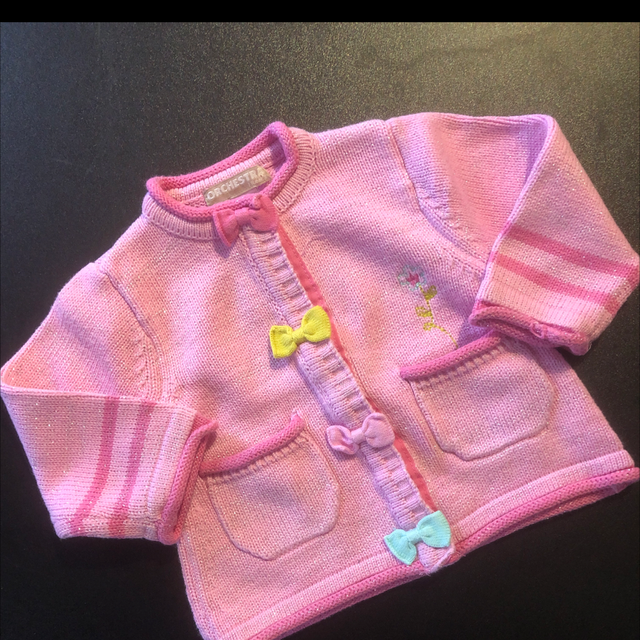 Gilet rose paillettes Orchestra 