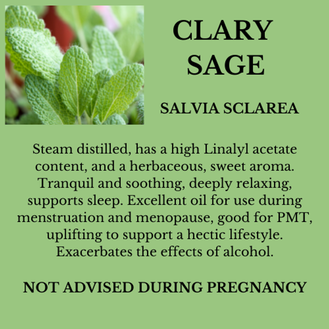 CLARY SAGE ESSENTIAL OIL