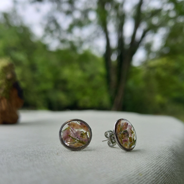 Puces d'oreilles ∙ argenté ∙ Véronique sauvage