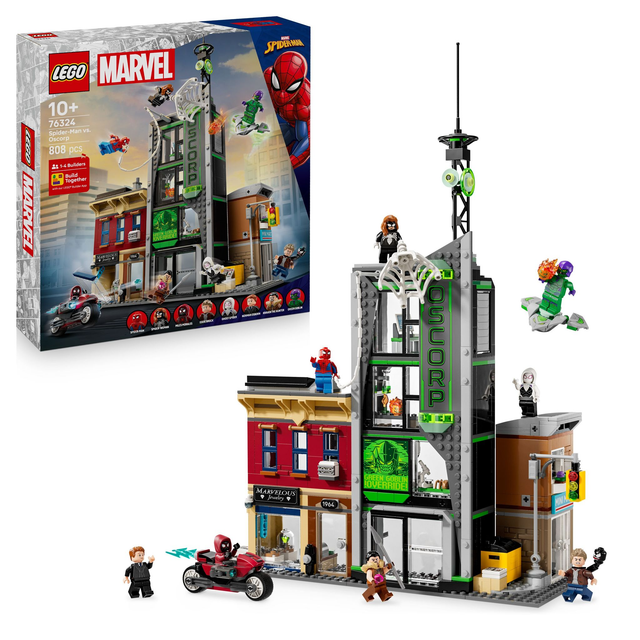 LEGO 76324 Super Heroes Spider-Man vs. Oscorp