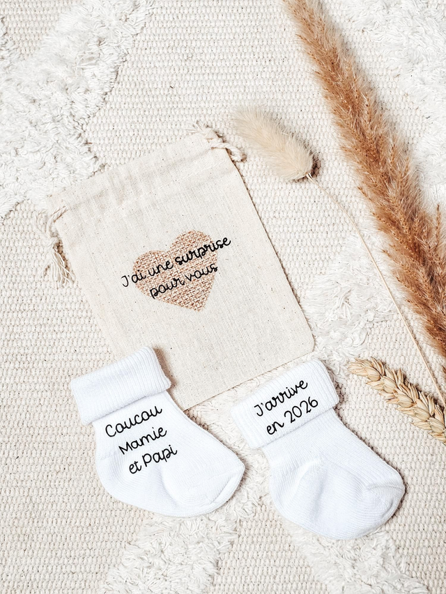 Pochon annonce - mamie &amp; papi