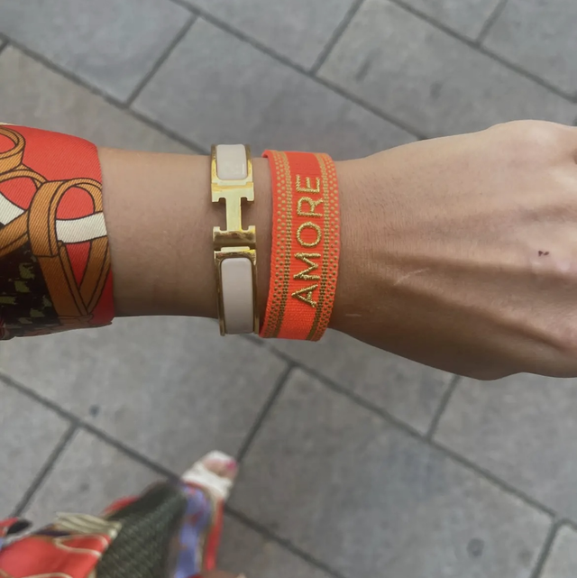 Bracelet tissé Amore 