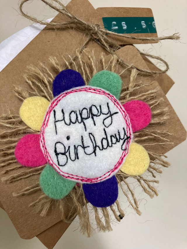 Coco Clementine Studio: Happy Birthday Plant Topper