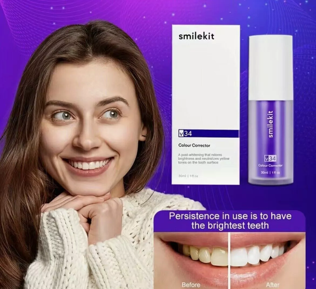 SMILEKIT V34 COLOUR CORRECTOR TOOTHPASTE