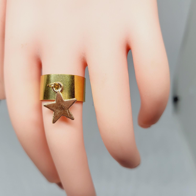 BAGUES BRELOQUES PLAQUE OR