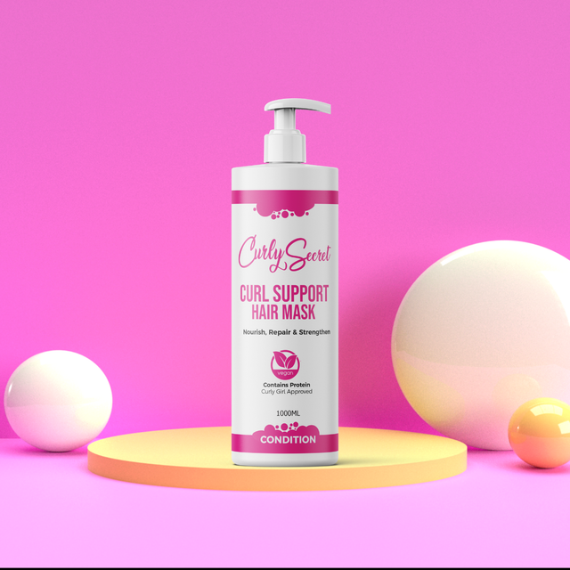 Family Size Curl Support Hair Mask 