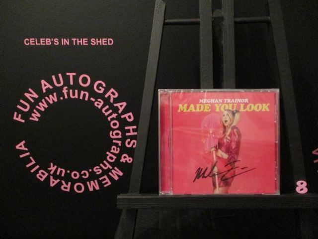 Meghan Trainor - 'Made You Look' Authentic Autographed Single Cover (8)