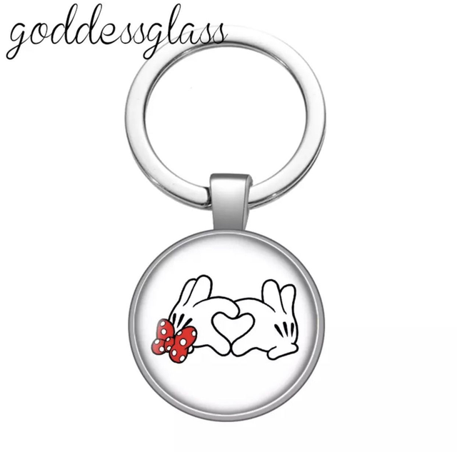 0083 - Disney - Mickey Mouse - handen hartje