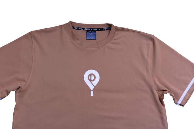 Padel District Shirt braun