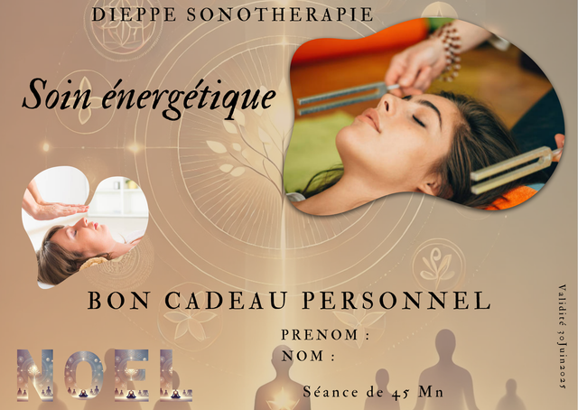 Bon cadeau Soin énergétique