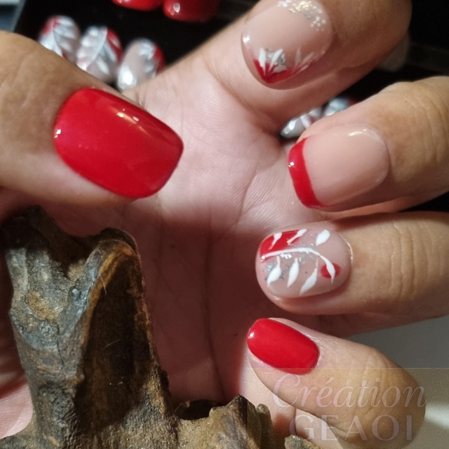 KAT RED SILVER FOLIAGE LITTLE CARRÉ XS 