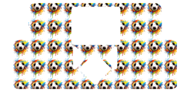 Medtronic Decal Footballs