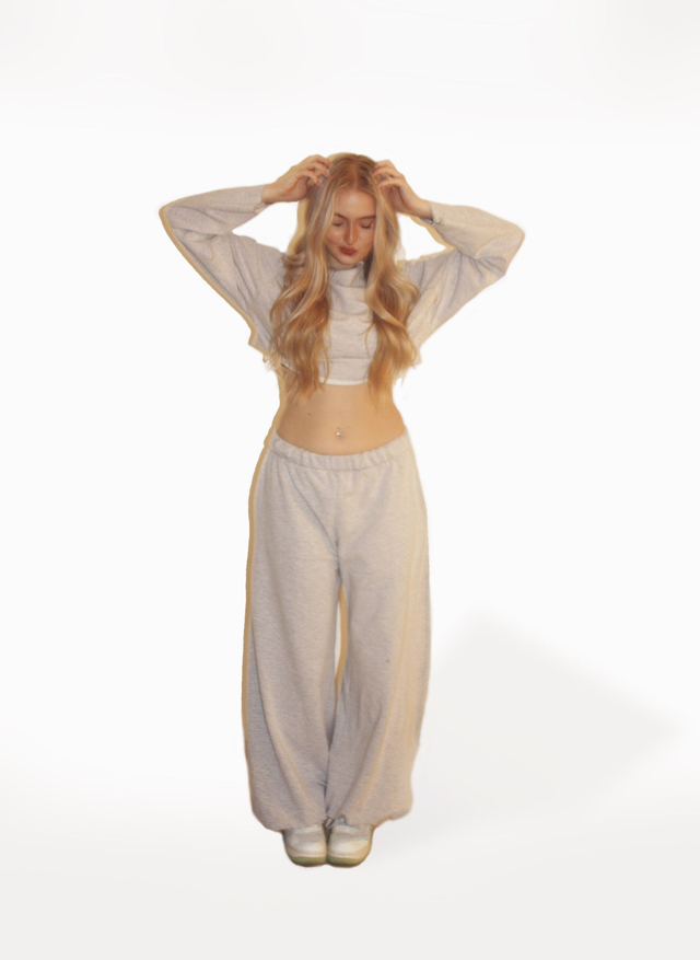 Komplet dresowy szary