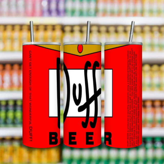 Tumbler Beer Duff