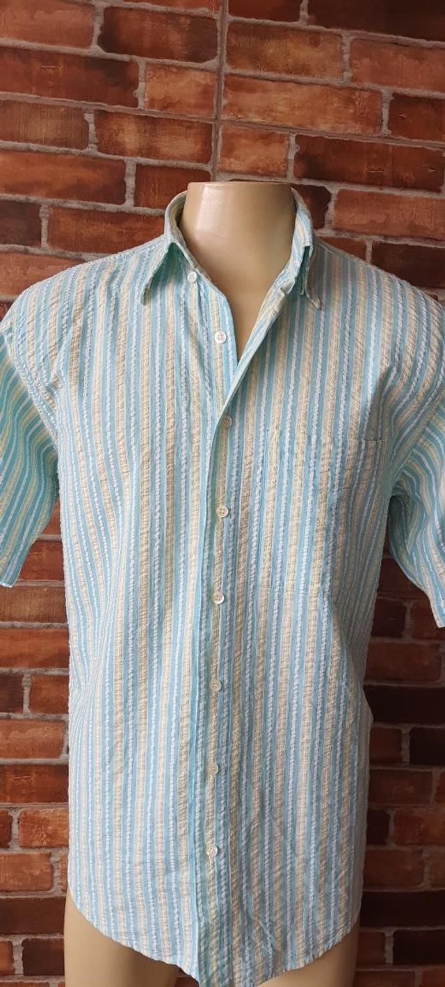 CAMISA MASC. LISTRADA T/Mg