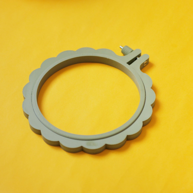 Tambours à broder circulaires imprimés en 3D