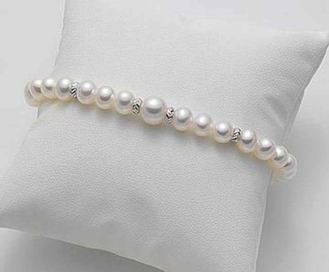 Bracciale Mikiko in Oro 18 Kt con Perle