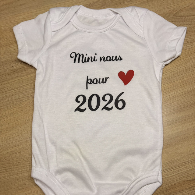 Body 0-3 mois personnalisé