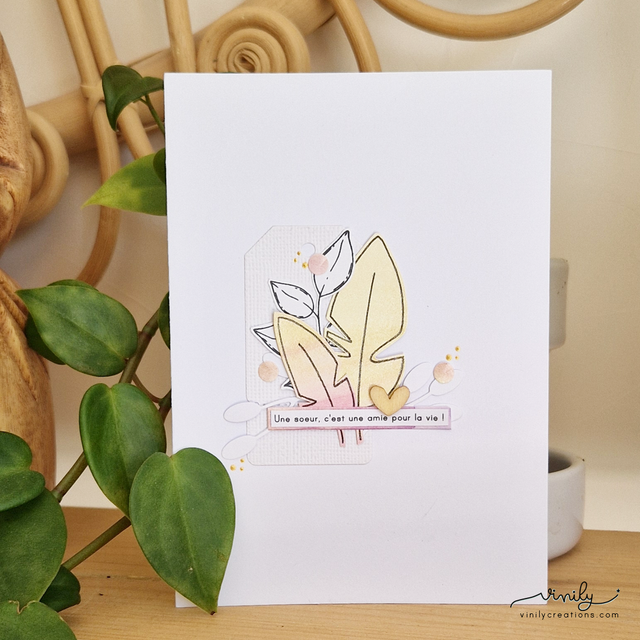 Carte "Une soeur..."