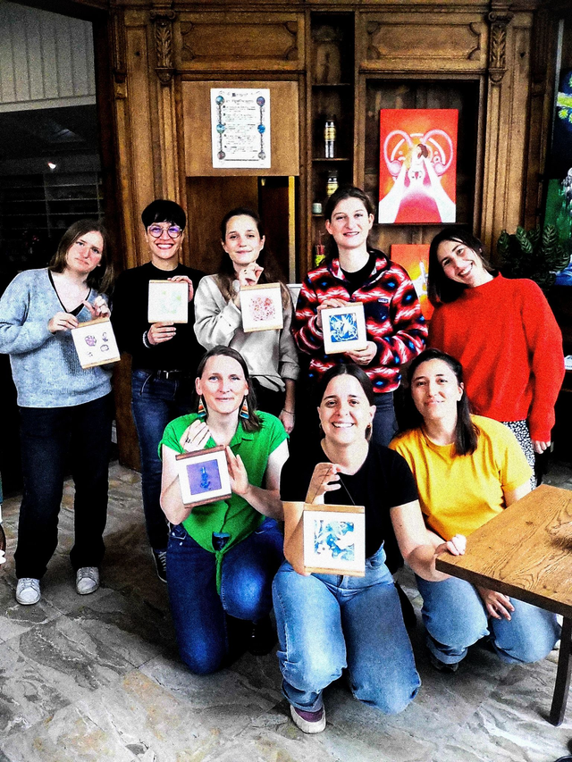 Atelier Découverte de l’Estampe chez Artivistas – une séance