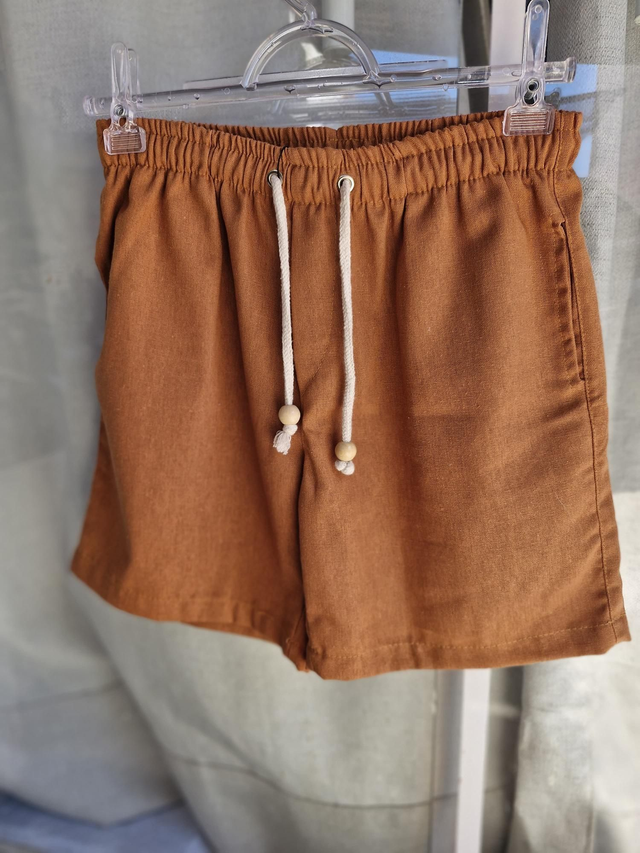 Short Linho várias cores (6-8-10-12)