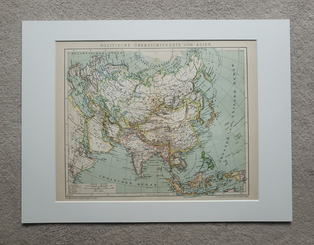 Asia - Political (in German)