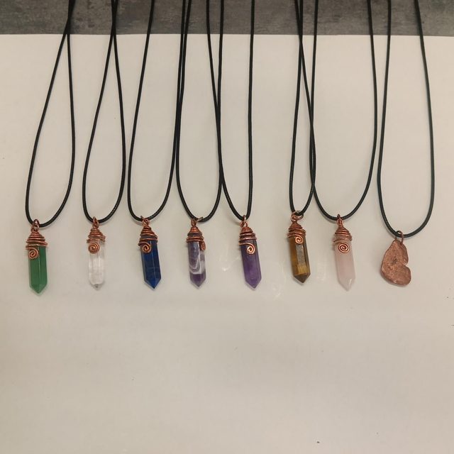 Pendentif crayon Améthyste