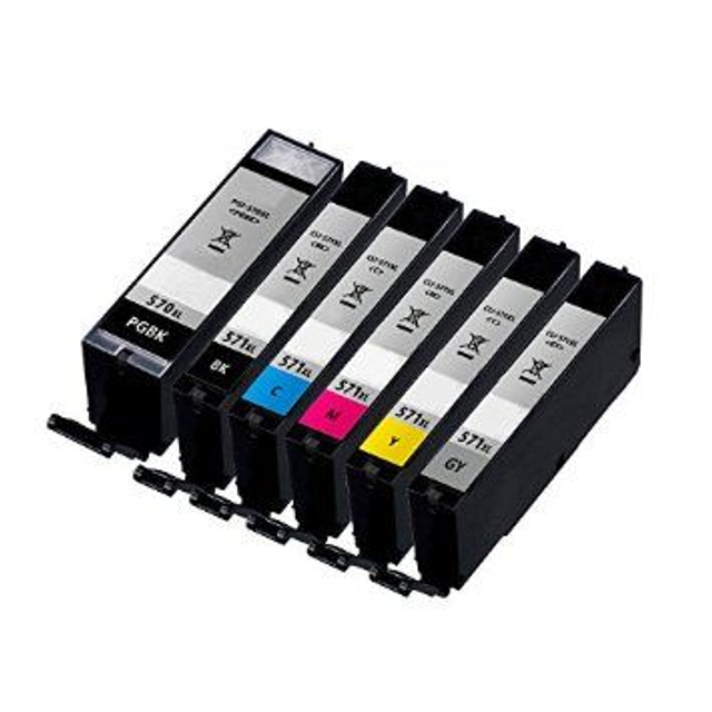10.8ML With  chip Canon MG5700 | MG6800 | MG7700#CLI-571gyXL