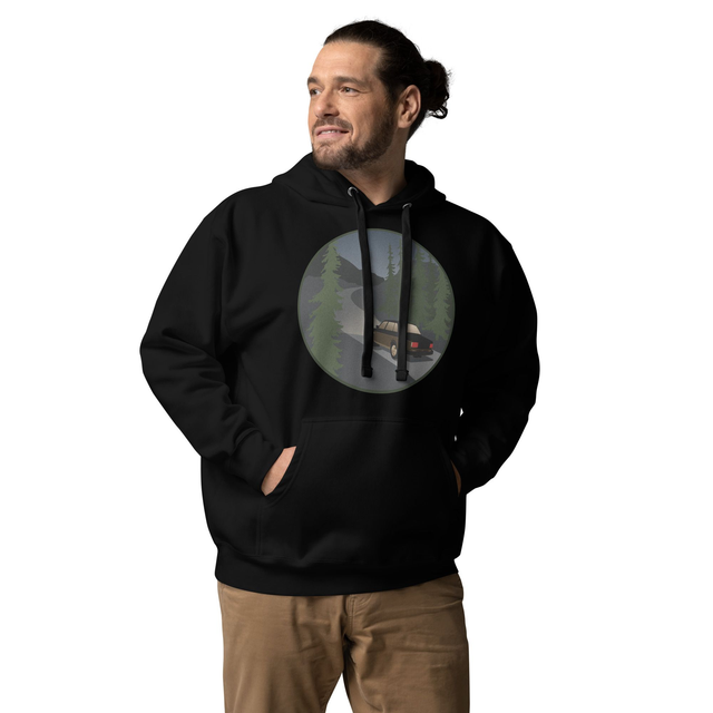 Kristoffer Gildenlöw - unisex hoodie &#039;Homebound&#039; design black