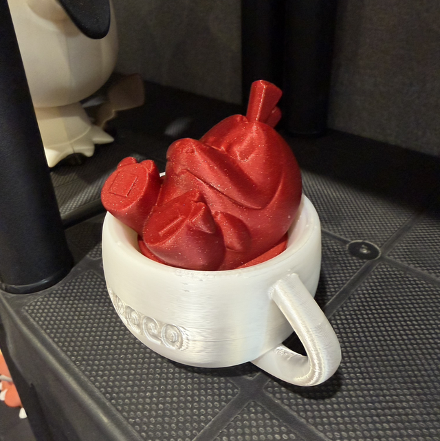 Fanart pla effetto multicolor o glitter