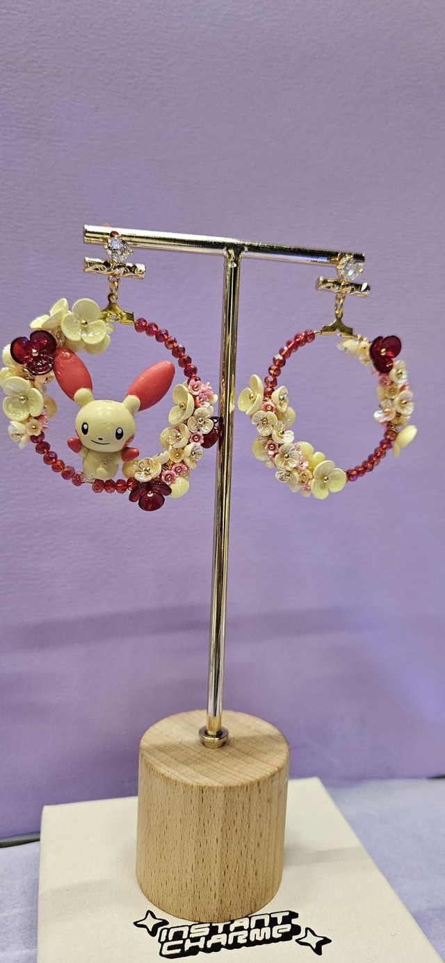 Plusle nickelfree 18k gold