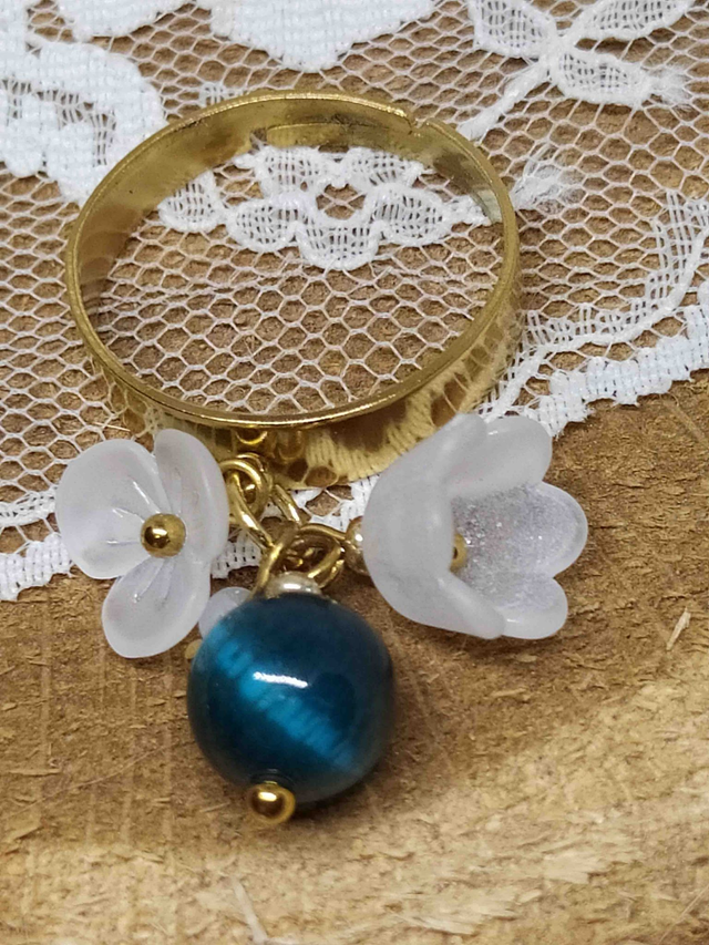 Bague Oeil de chat, doré - 93