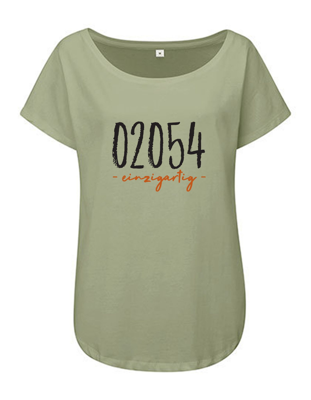 Women´s Loose Fit T-Shirt - 02054 - einzigartig