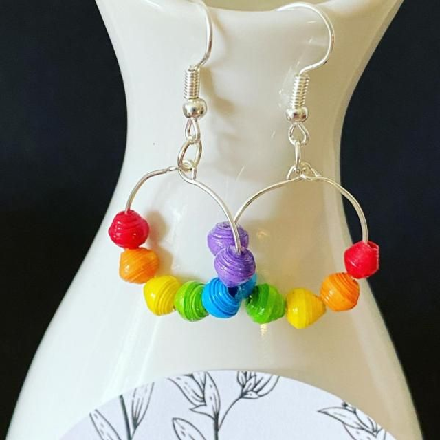 Créoles arc-en-ciel