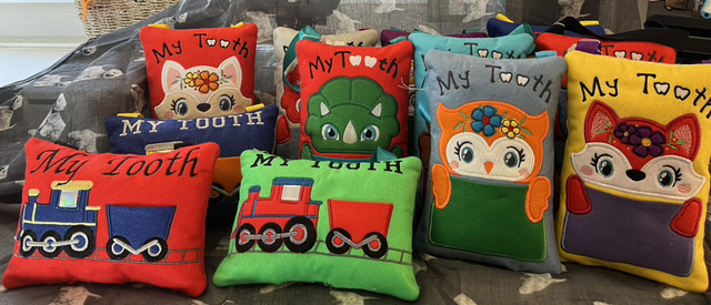 Tooth Pillows - Sheep