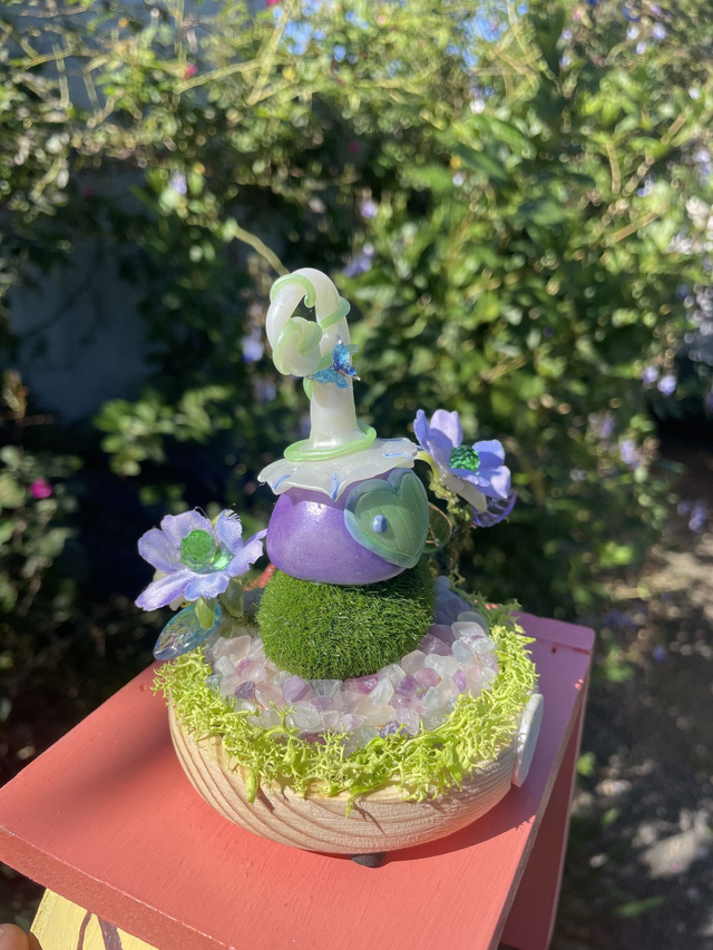 minis jardins bijoux lumineux - sur commande