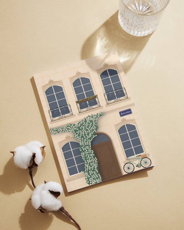 Porte-bonheur - Bordeaux Carnet