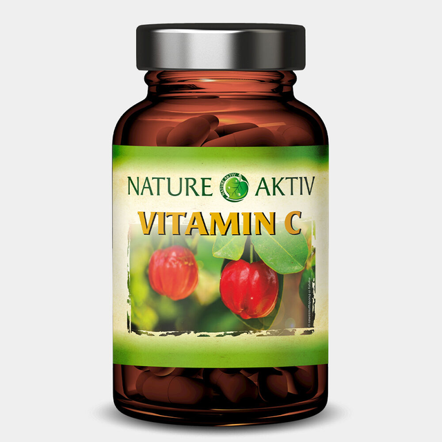 Nature Aktiv Vitamin C - 1 Glas mit 60 Kapseln