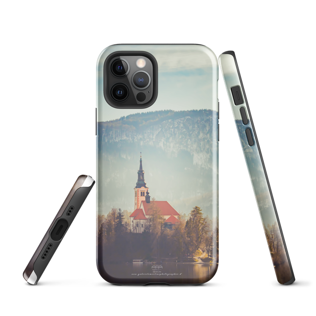 Cover iPhone rigida Lake of Bled 02
